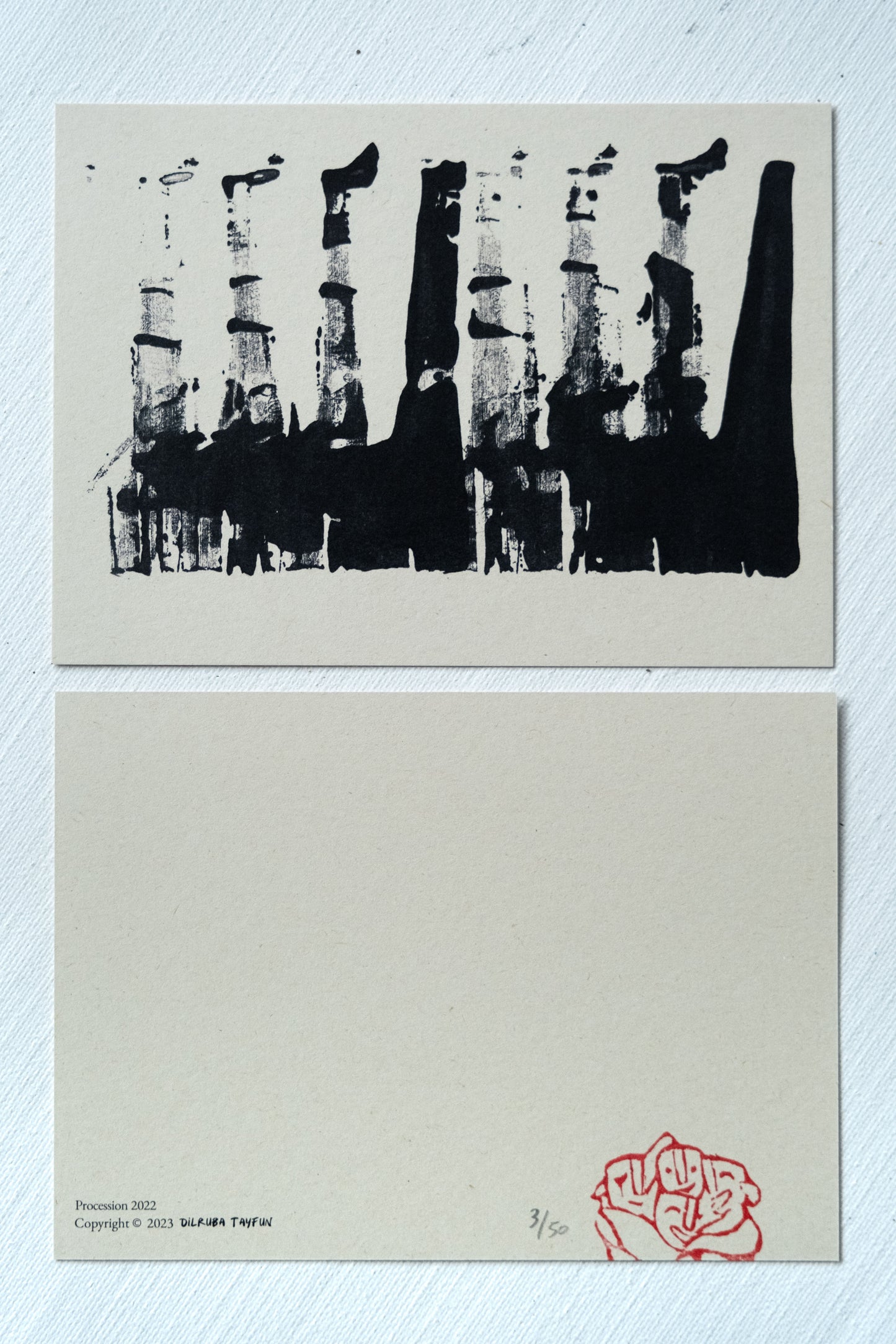 Procession Postcard